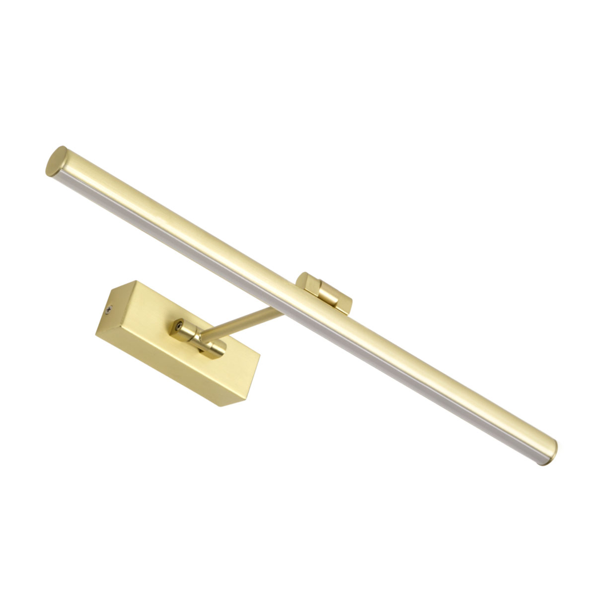 DIM ECO 45 LED Wandleuchte Bad, H: 22,5 cm, B: 45 cm, Gold matt