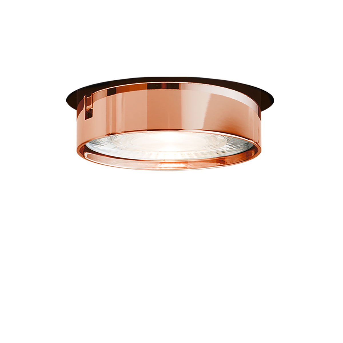 Wittenberg 4.0, wi4-eb-1r-ep Einbaustrahler, Kupfer, Warmweiß 3000K, Flood 38°