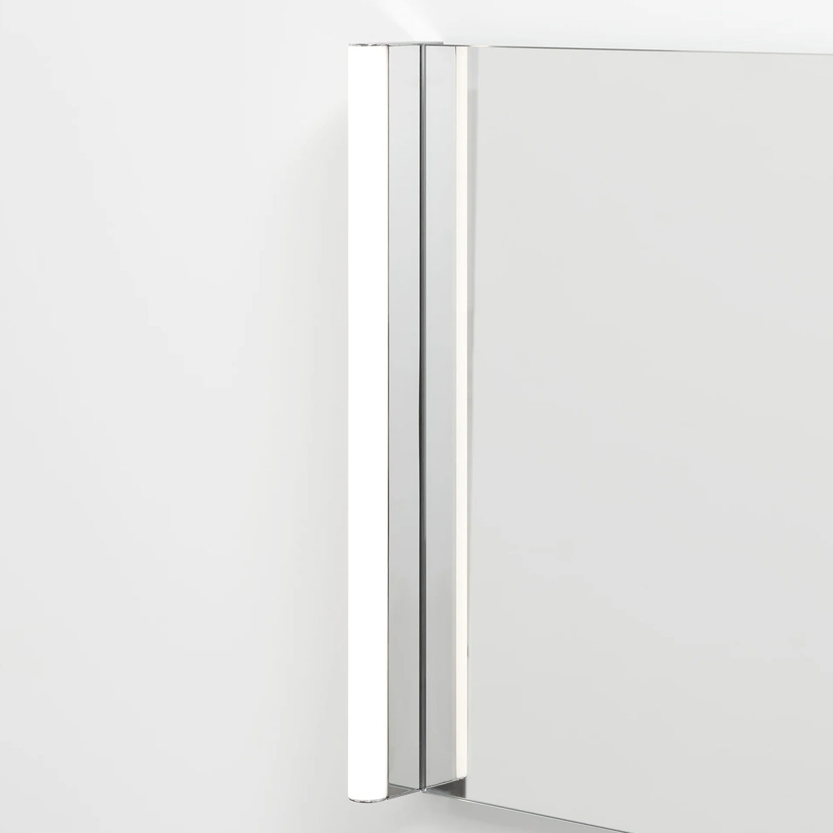 Decor Walther Slat LED Wandleuchte Bad, H: 60 cm Chrom