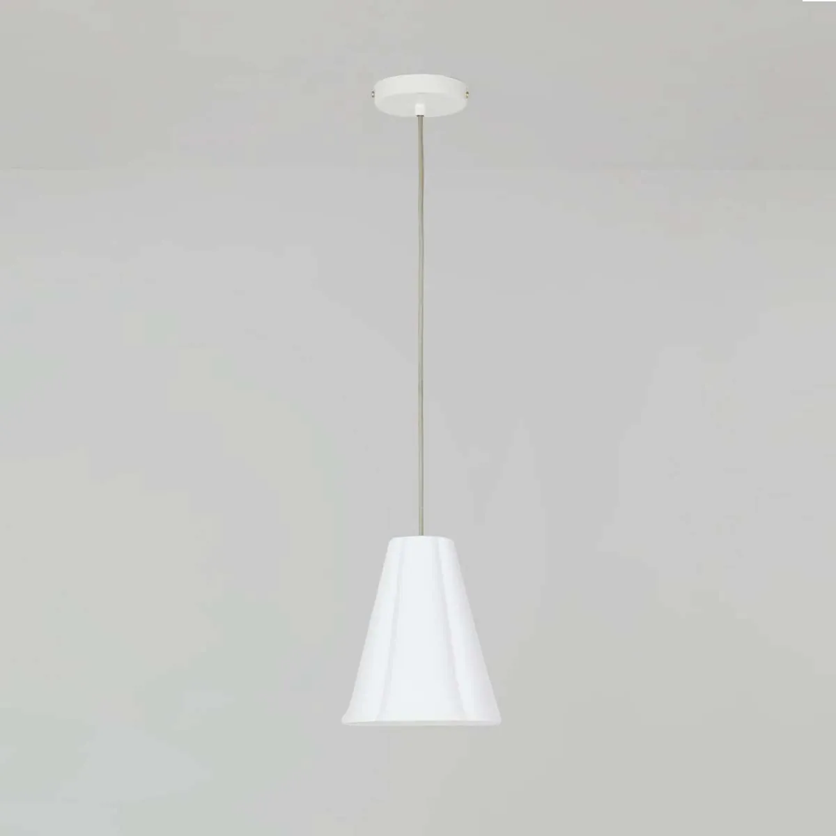 Original BTC Blossom Size 1 Pendelleuchte Kabel grau Ø: 17 cm