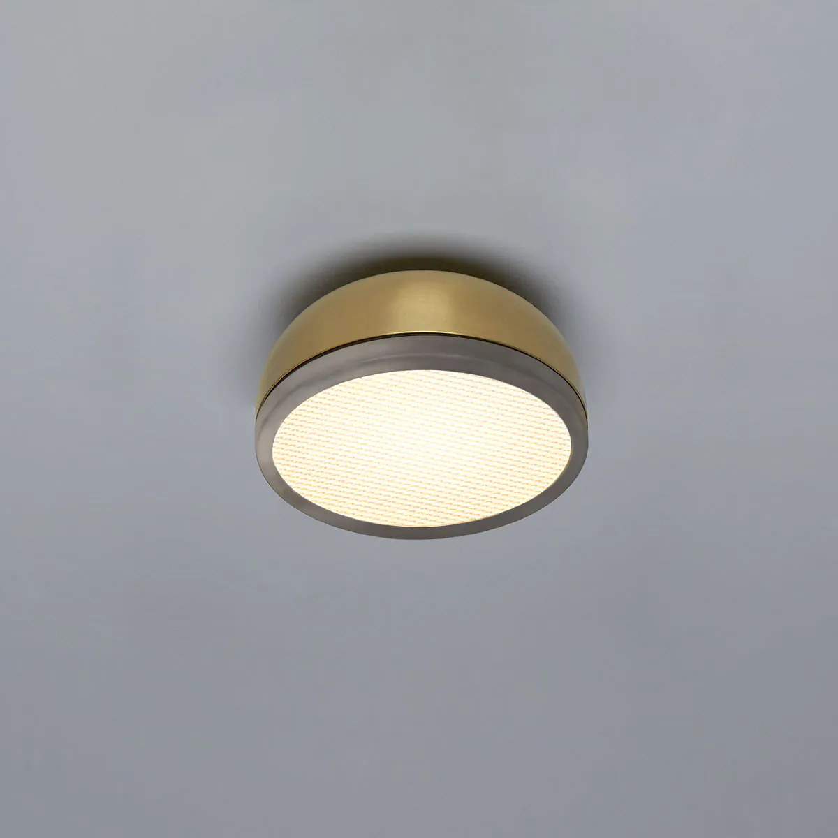 Molly 556.72 Wand - Deckenleuchte Ø: 20 cm, Messing, Zinn