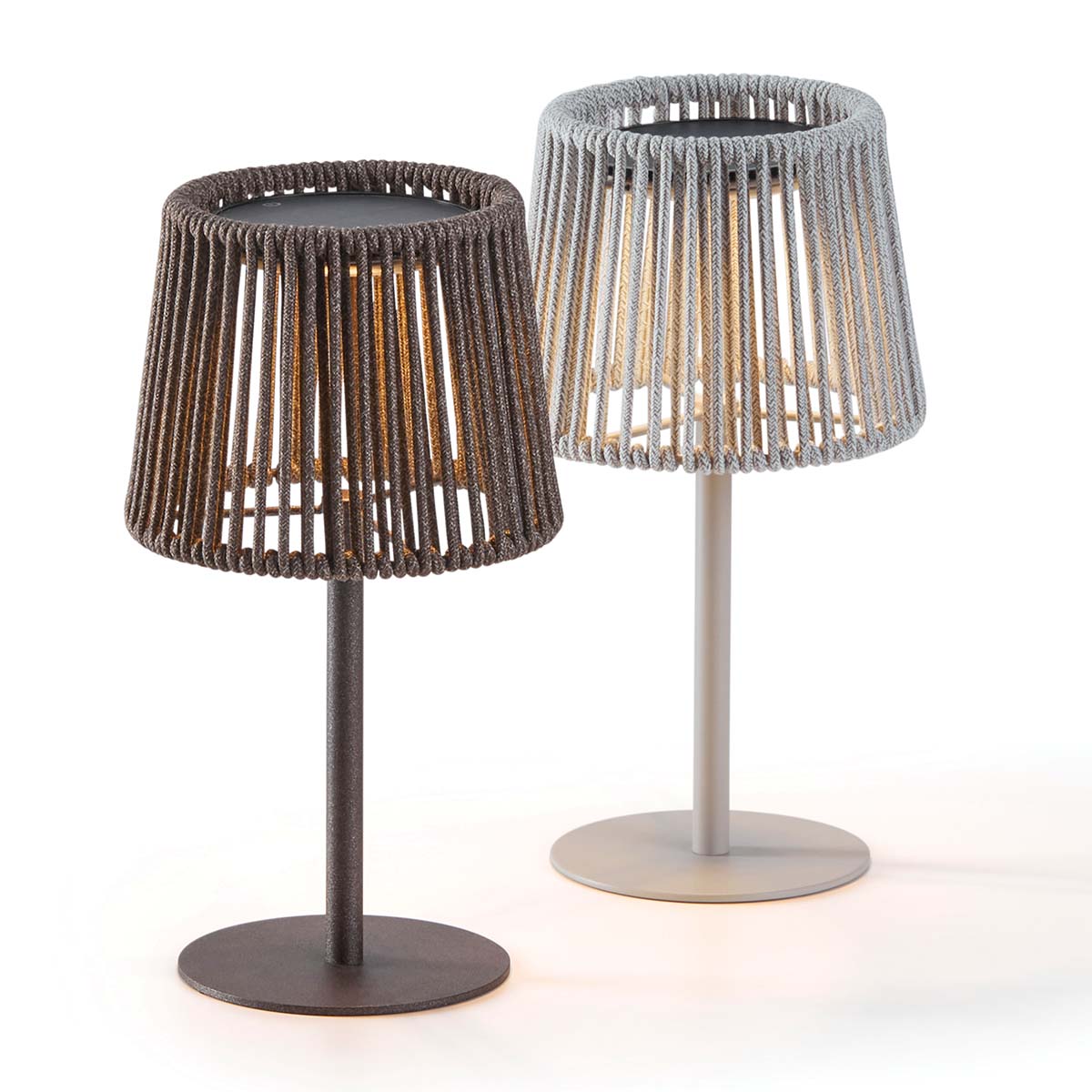 Philippi_Lumen_Solarleuchte_mood Philippi Lumen Akku Solar Leuchte IP44, H: 35 cm, Mocca