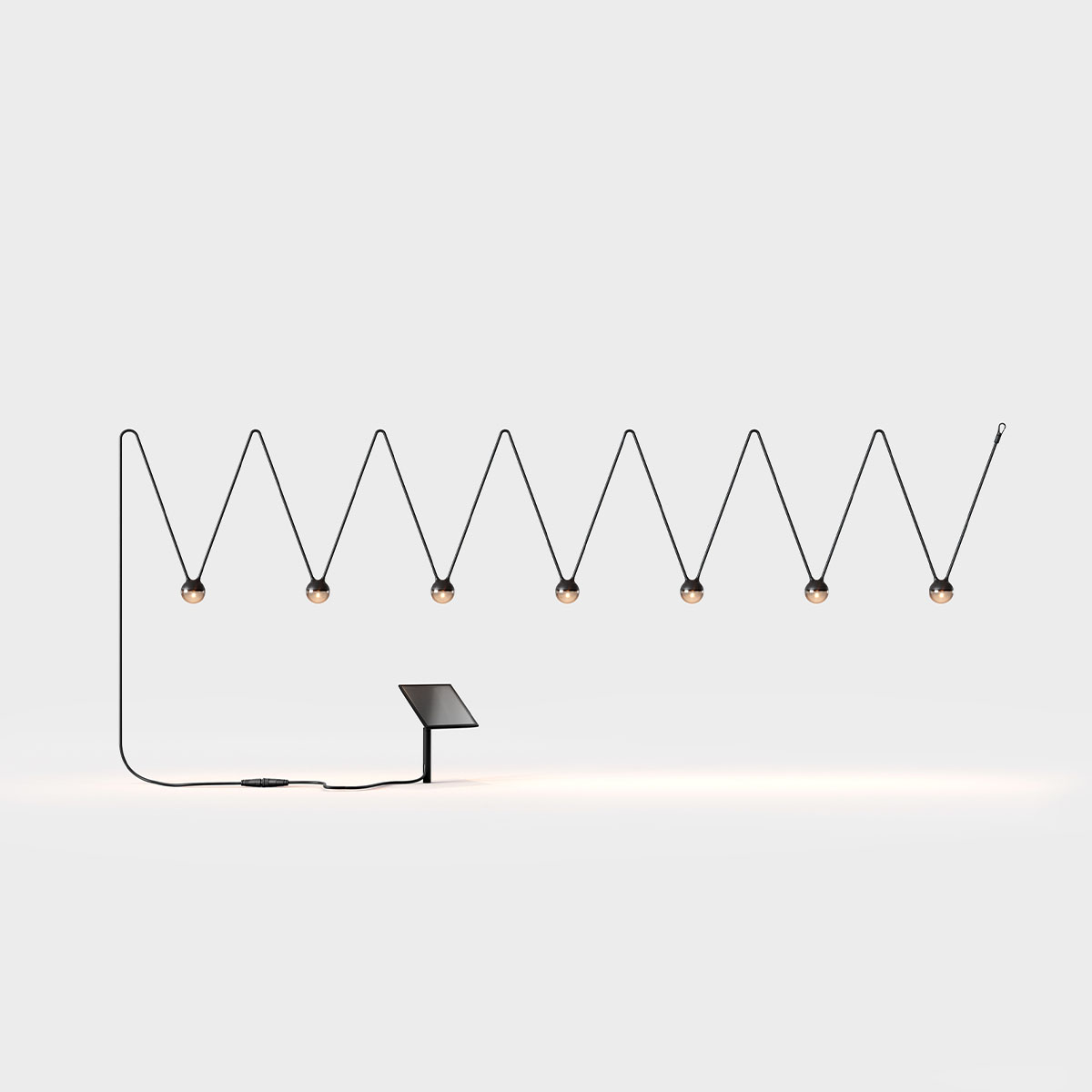 cherry bubbls solar Lichterkette, L: 770 cm mit Solarpanel cherry bubbls solar Lichterkette, L: 770 cm mit Solarpanel