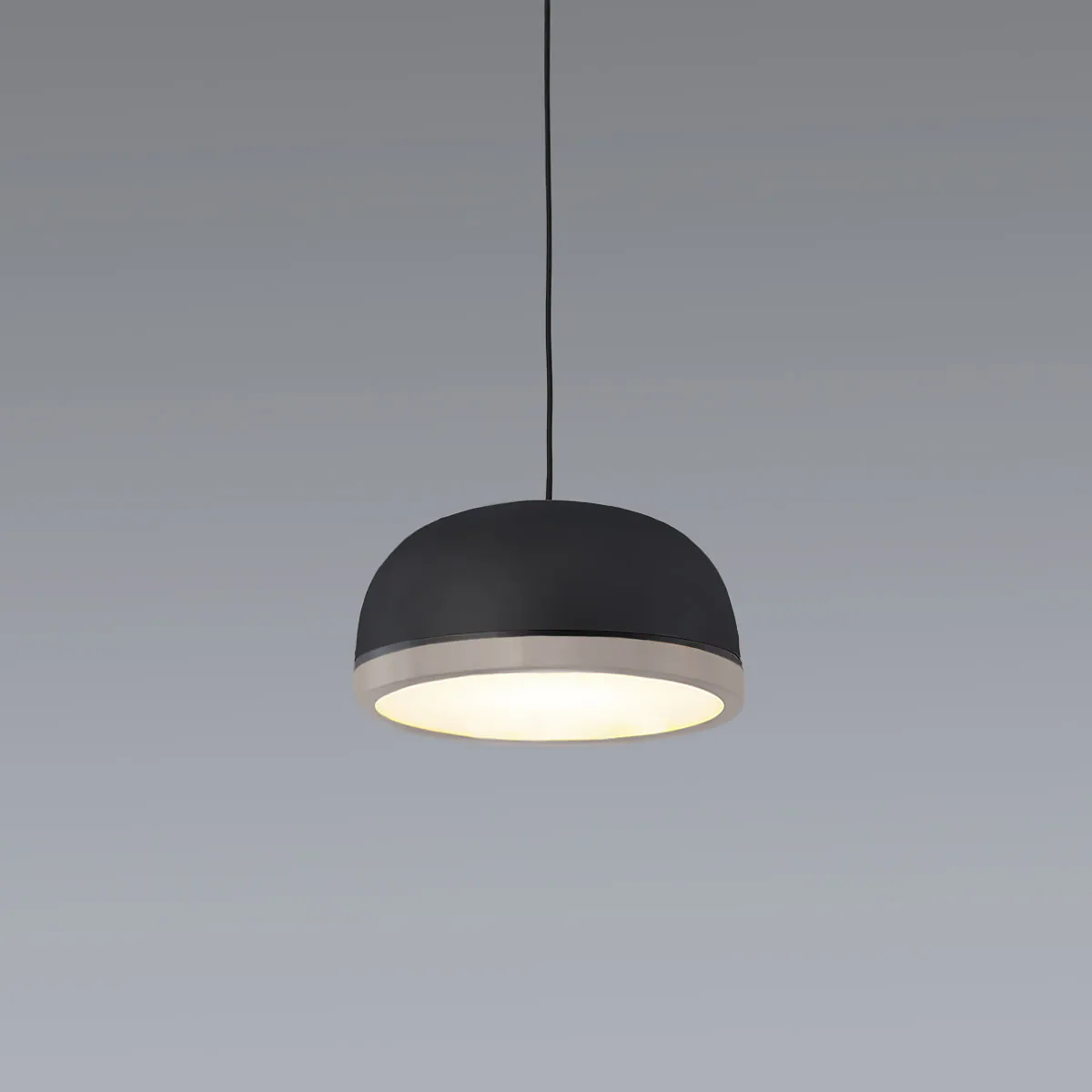 Molly 556.22 Pendelleuchte Ø: 20 cm, Schwarz, Sandgrau