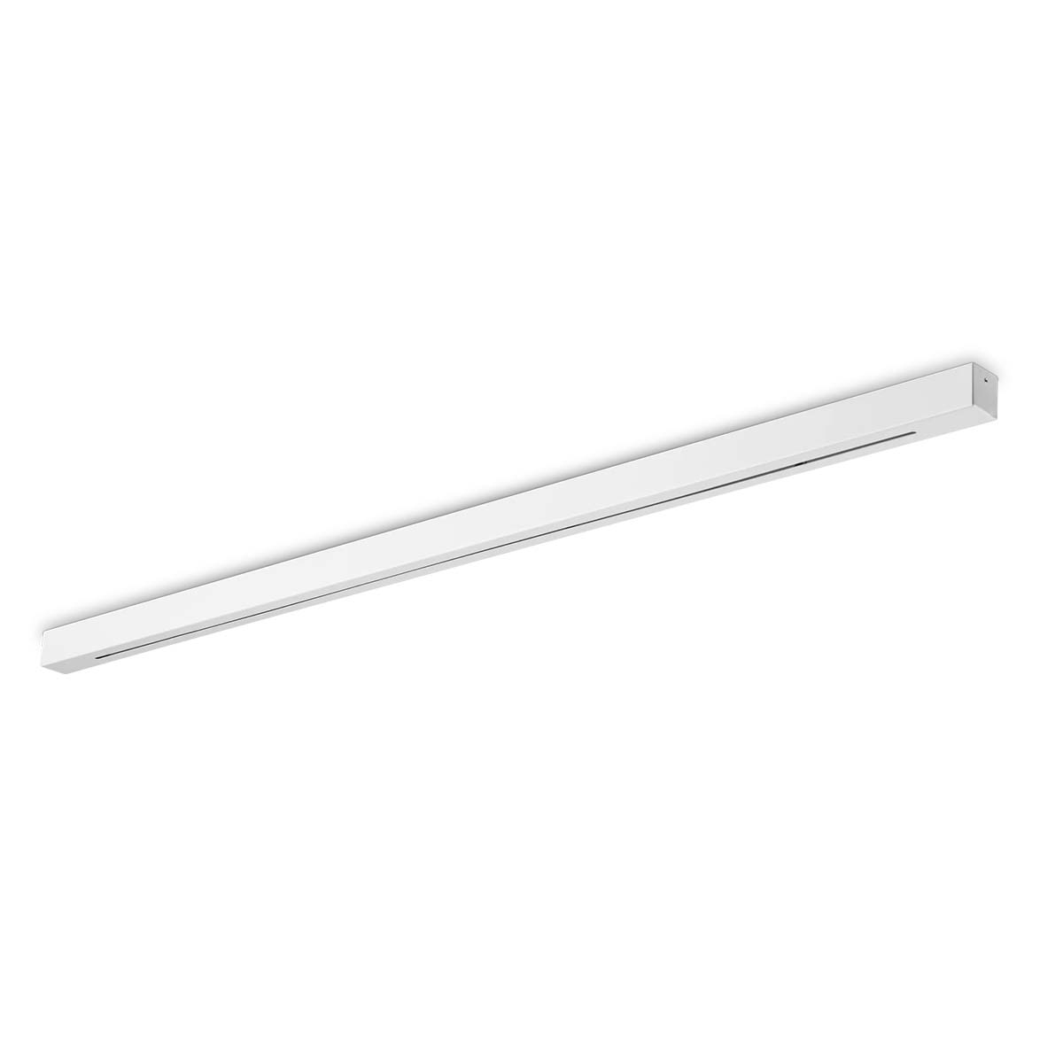 Baldachin Rosone lineare all in 6, 120 x 4 x 3,5 cm, Weiß Lampen Baldachin länglich all in 6-fach, 120 x 4 x 3,5 cm, Weiß