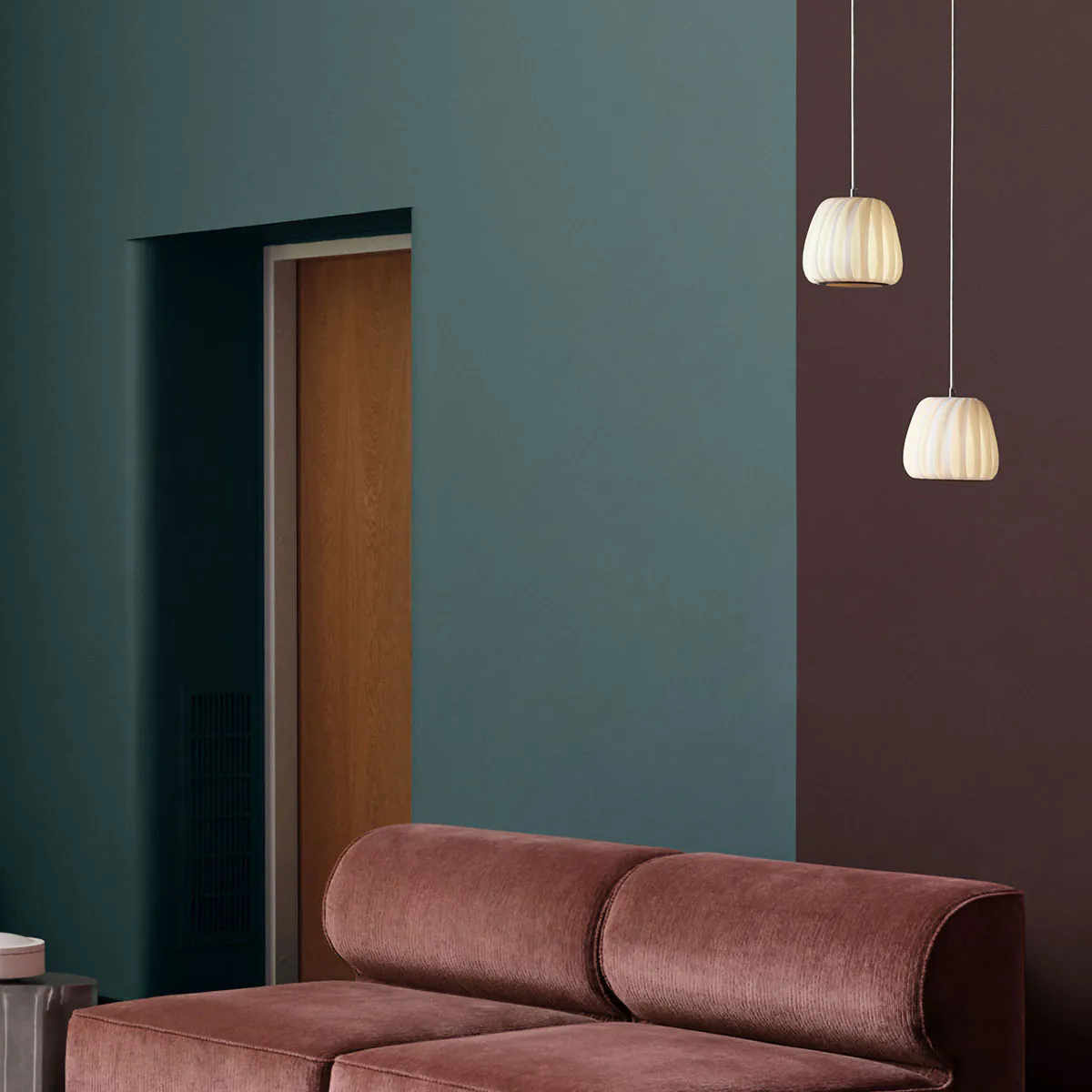 ST906 Mini Pendelleuchte, Ø: 18 cm, H: 17 cm, Birke Natur ST906 Mini Pendelleuchte, Ø: 18 cm, H: 17 cm, Beschichtetes Papier