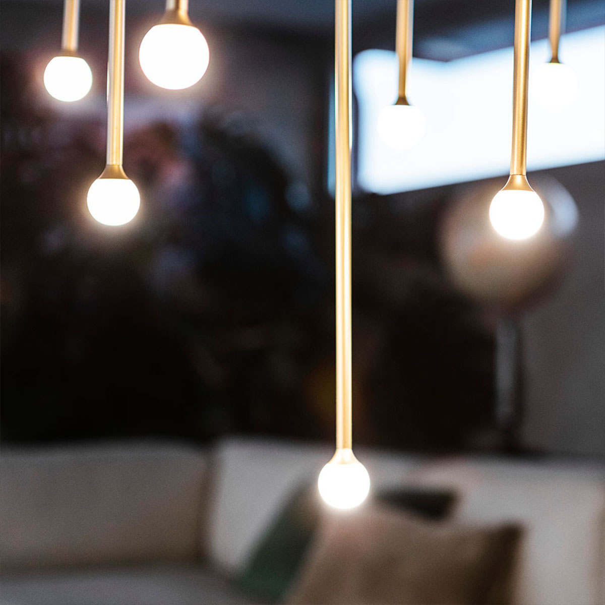 Penta Light Storm 1704-23 Pendelleuchte Designerleuchte – Metall, Farbe Schwarz, stilvolles Highlight, eleganter Lichtschein, sorgt für stilvolle Akzente im Wohnzimmer, ideal über Esstisch, Küche oder Wohnzimmer