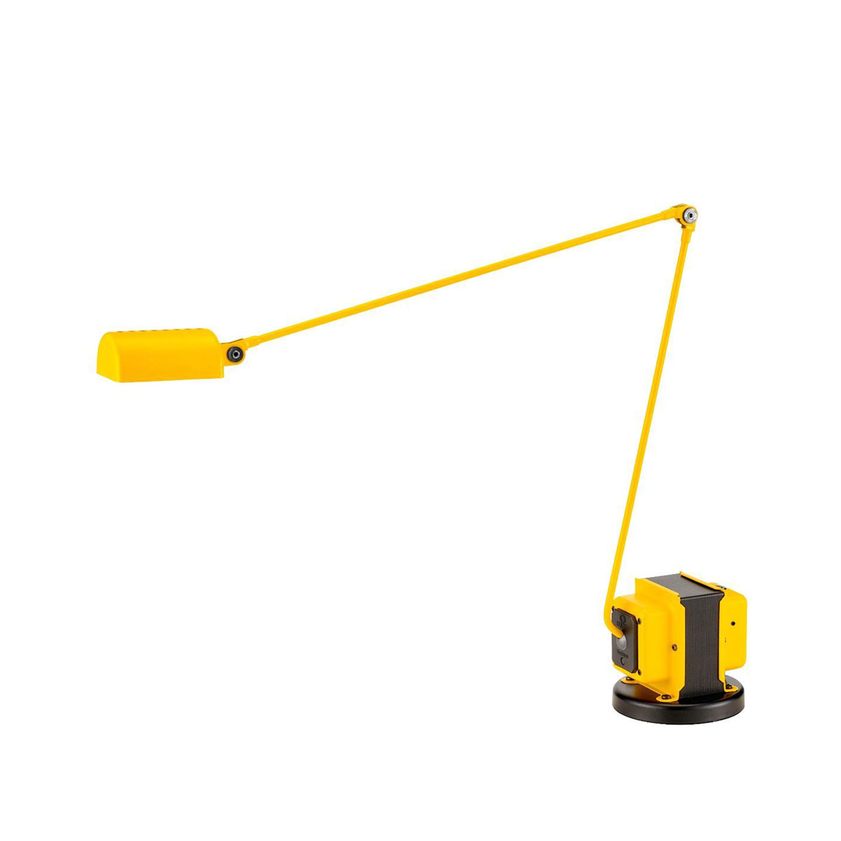 Daphine LED Tischleuchte, H: 45 cm, Gelb matt, Extra-Warmweiß 2700K