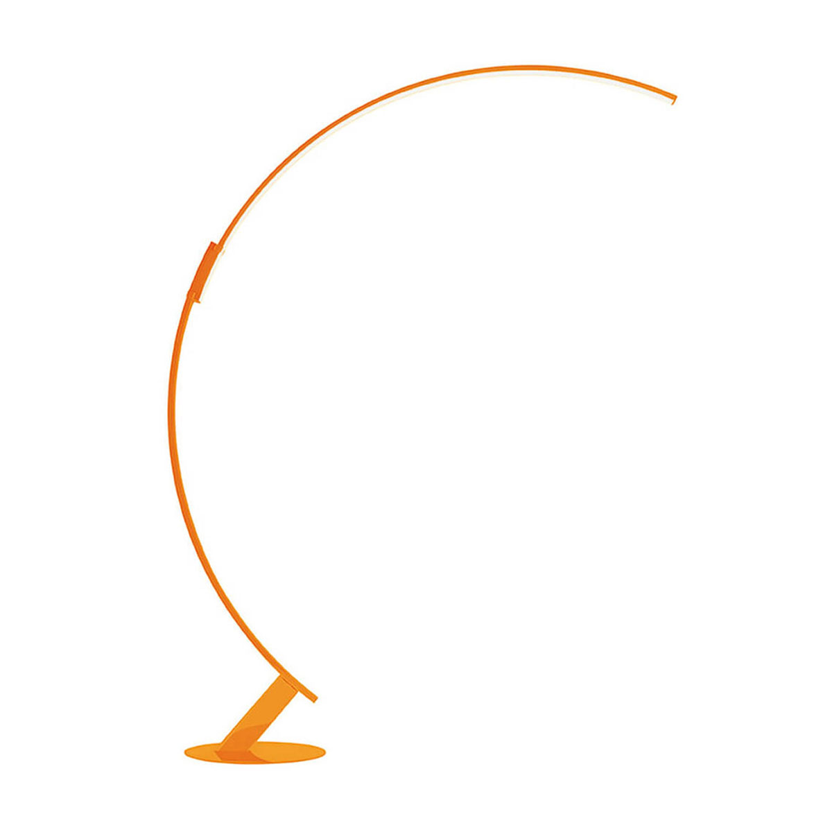 Kyudo Stehleuchte, H: 212 cm, Orange