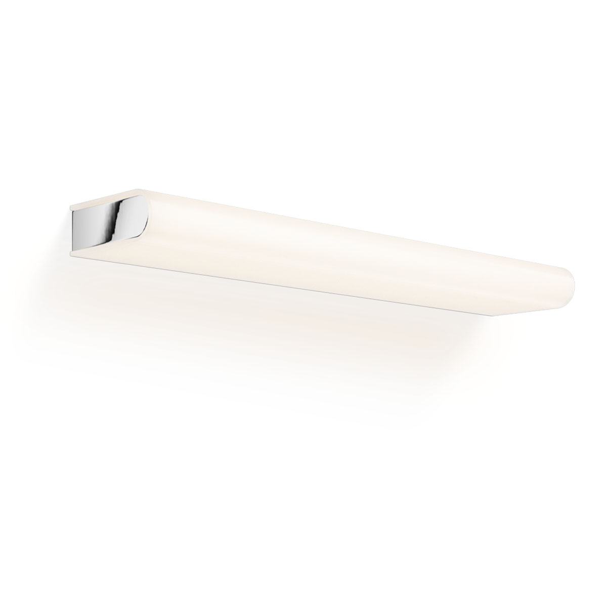 Book 60 LED Wandleuchte Bad, Chrom, B: 58 cm