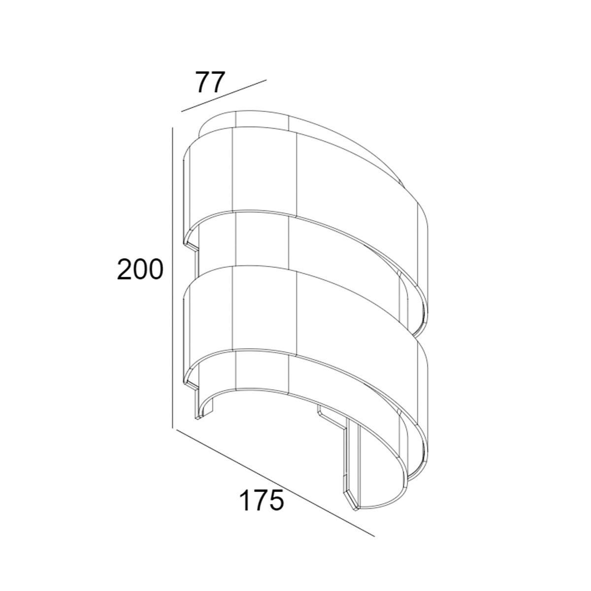 BAND-OH! 927 DIM8 Wandleuchte, B: 17,5 cm, H: 20 cm, Gebürstete Alte Bronze, Extra-Warmweiß 2700K BAND-OH! 930 DIM8 Wandleuchte, B: 17,5 cm, H: 20 cm, Klavier Schwarz, Warmweiß 3000K