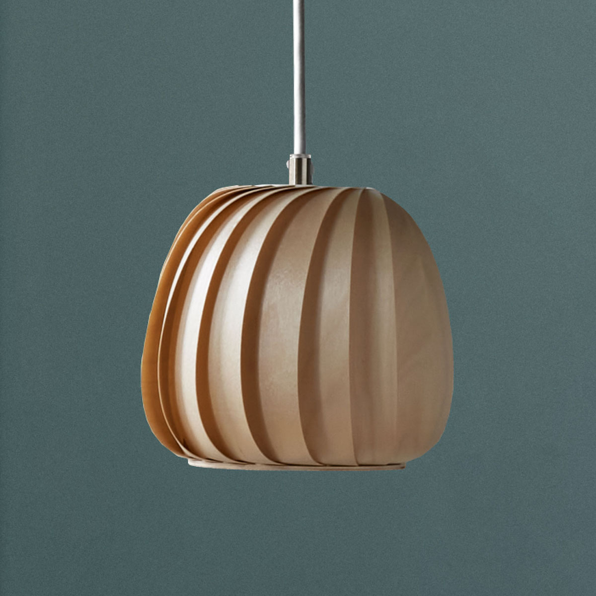 ST906 Mini Pendelleuchte, Ø: 18 cm, H: 17 cm, Birke Natur ST906 Mini Pendelleuchte, Ø: 18 cm, H: 17 cm, Beschichtetes Papier