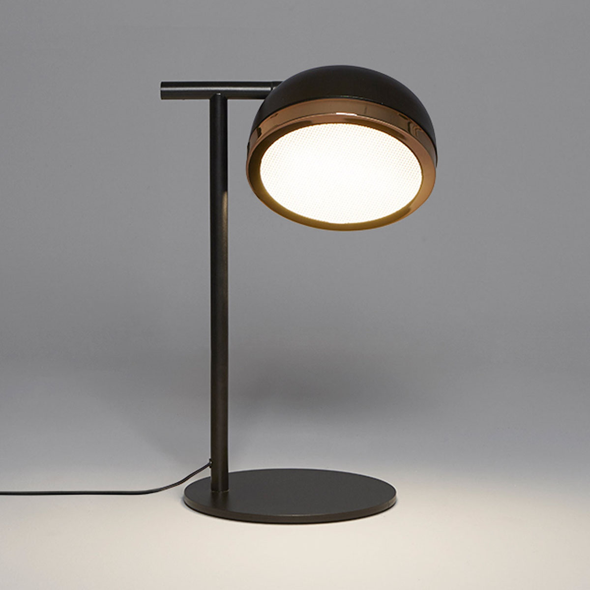 Designerleuchte TOOY Molly 556.32 Tischleuchte H: 47 cm, Kupfer, Kupfer aus Metall Aluminium in Kupfer